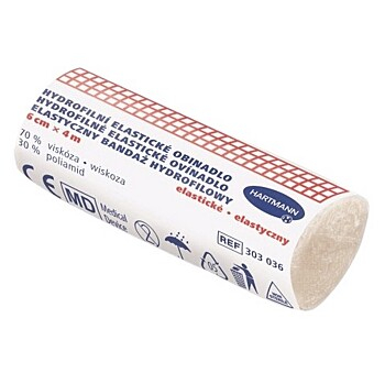 HARTMANN Hydrofilní elastické obinadlo 6cm x 4m (Obinadla a obvazy)