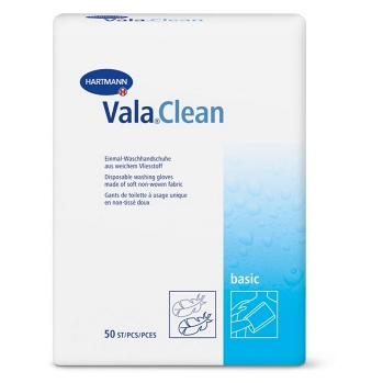 HARTMANN ValaClean basic mycí žínky 50 kusů (Inkontinenční kosmetika a pomůcky)