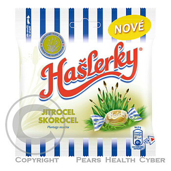 Hašlerky Jitrocel 60g (Vitamínové bonbony) - Osvěžující dech