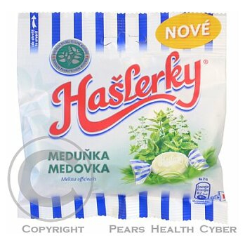 Hašlerky Meduňka 60g (Vitamínové bonbony) - Osvěžující dech