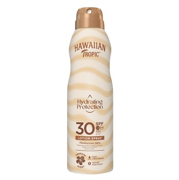 HAWAIIAN TROPIC Silk Hydration Sprej na opalování SPF30 177 ml (Opalovací spreje) - Hydratační