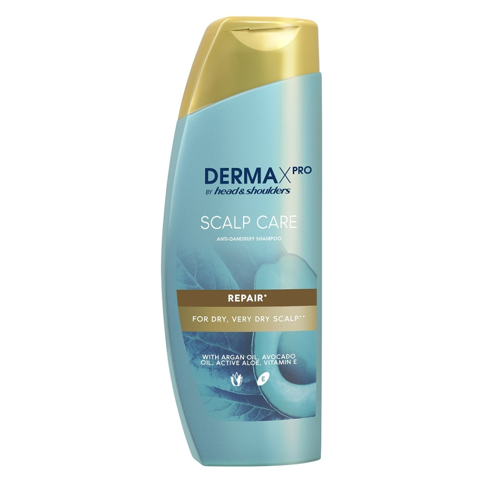 HEAD&SHOULDERS DermaxPro Repair Vyživující šampon proti lupům pro suchou pokožku hlavy 270 ml