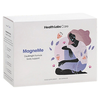 HEALTH LABS CARE MagneMe hořčík a vitamin B6 120 kapslí (Na energii, při únavě) - Vícesložkové