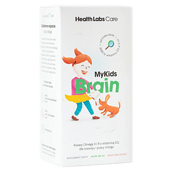 HEALTH LABS CARE My Kids Brain 100 ml (Vitamíny a multivitamíny pro děti) - Vícesložkové
