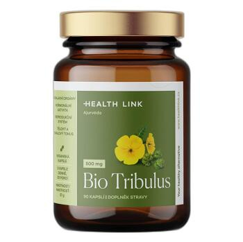 HEALTH LINK Tribulus 500 mg BIO 90 kapslí (Doplňky stravy pro potenci, erekci) - Jednosložkové, BIO