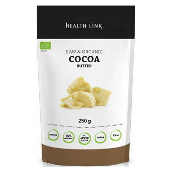 HEALTH LINK Kakaové máslo BIO 250 g