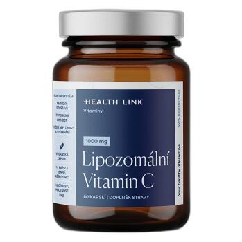 HEALTH LINK Lipozomální vitamin C 60 kapslí (Vitamíny na imunitu) - Jednosložkové, Lipozomální
