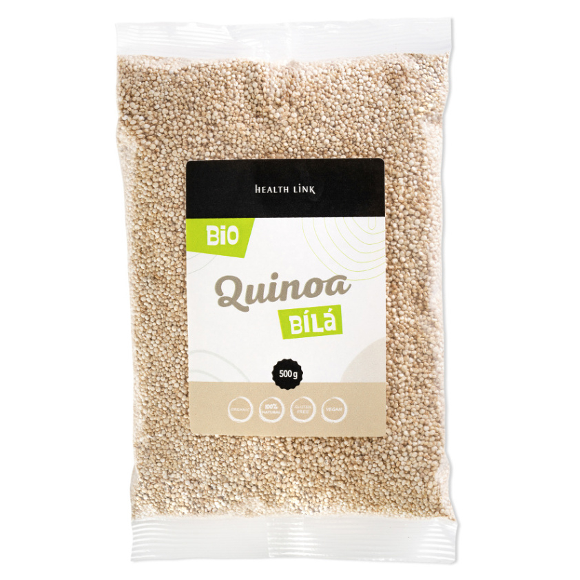 E-shop HEALTH LINK Quinoa semínka 500 g BIO