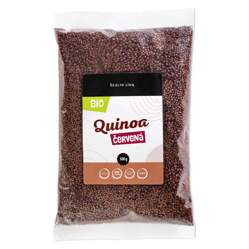 E-shop HEALTH LINK Quinoa semínka červená BIO 500 g