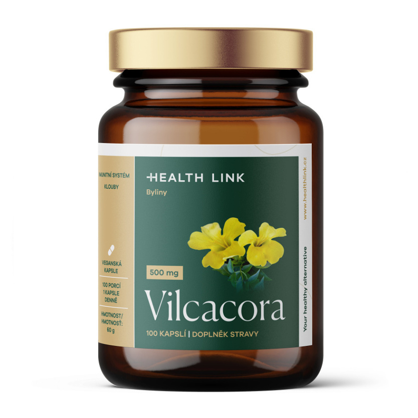 E-shop HEALTH LINK Vilcacora 500 mg 100 kapslí