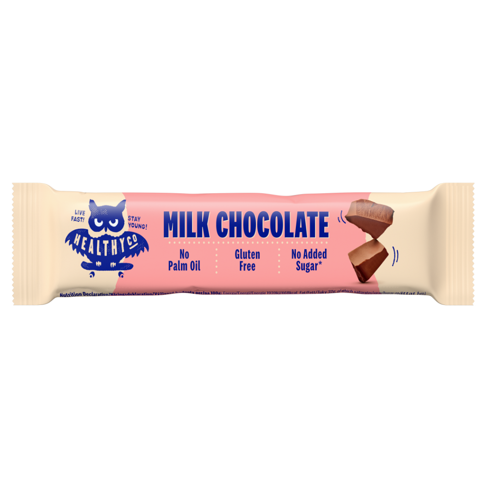 E-shop HEALTHYCO Milk chocolate bar čokoládová tyčinka 30 g