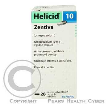 ZENTIVA Helicid 10 mg 28 tobolek