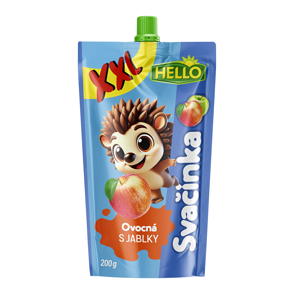 Hello Ovocná svačinka XXL s jablky kapsička