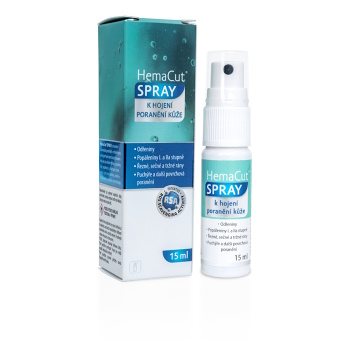 HEMACUT Spray 15 ml (Krytí a hojení ran) - Hojivý