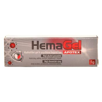 APOTEX HemaGel 5 g poškozený obal (Poškozené zboží)