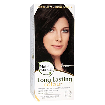 HENNA PLUS Přírodní barva na vlasy 3 Tmavě hnědá 100 ml (Přírodní barvy na vlasy) - Přírodní