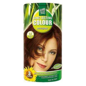 HENNA PLUS Přírodní barva na vlasy dlouhotrvající MAHAGON 5.5 100 ml