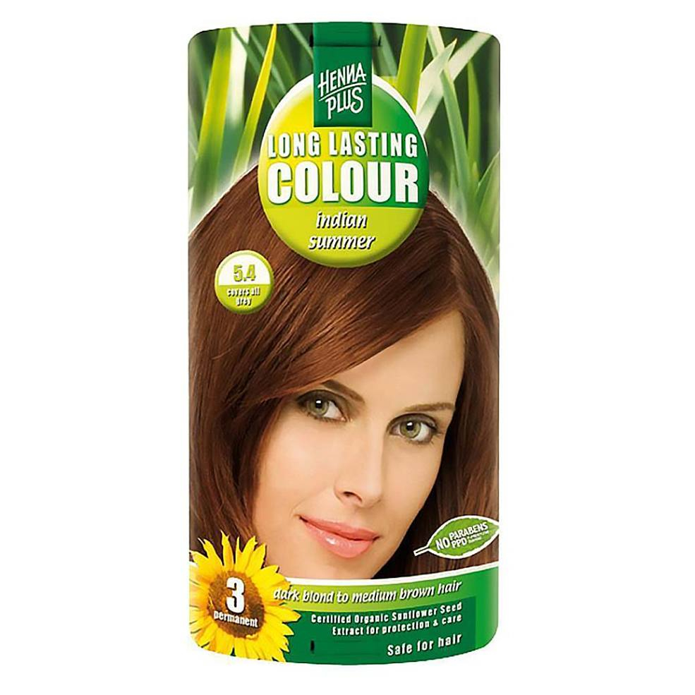 Levně HENNA PLUS Přírodní barva na vlasy 5.4 Indiánské léto 100 ml