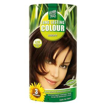 HENNA PLUS Přírodní barva na vlasy 4.56 Kaštanová 100 ml