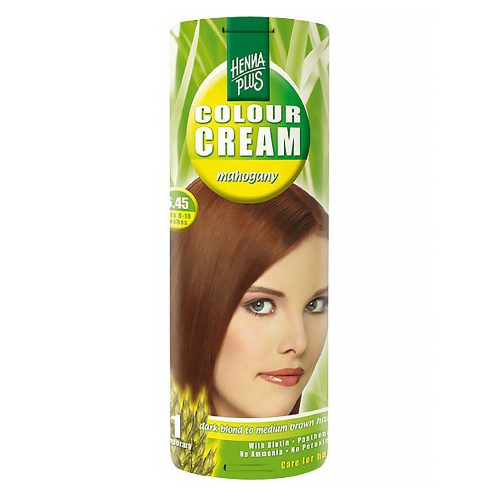 E-shop HENNA PLUS Přírodní barva na vlasy 6.45 Mahagon 60 ml