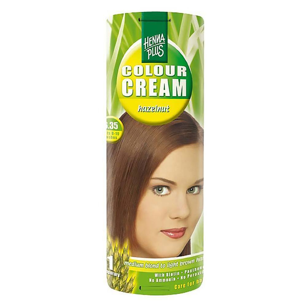 E-shop HENNA PLUS Přírodní barva na vlasy krémová 6.35 Oříšková 60 ml