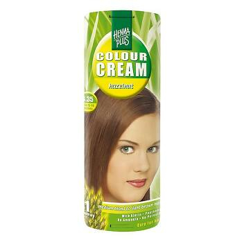 HENNA PLUS Přírodní barva na vlasy krémová 6.35 Oříšková 60 ml