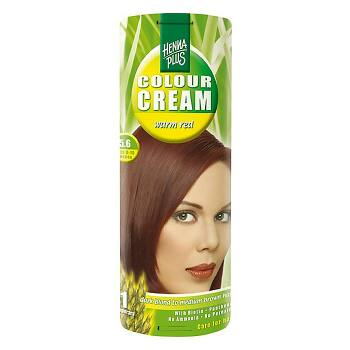 HENNA PLUS Přírodní barva na vlasy krémová TMAVĚ ČERVENÁ 5.6 60 ml