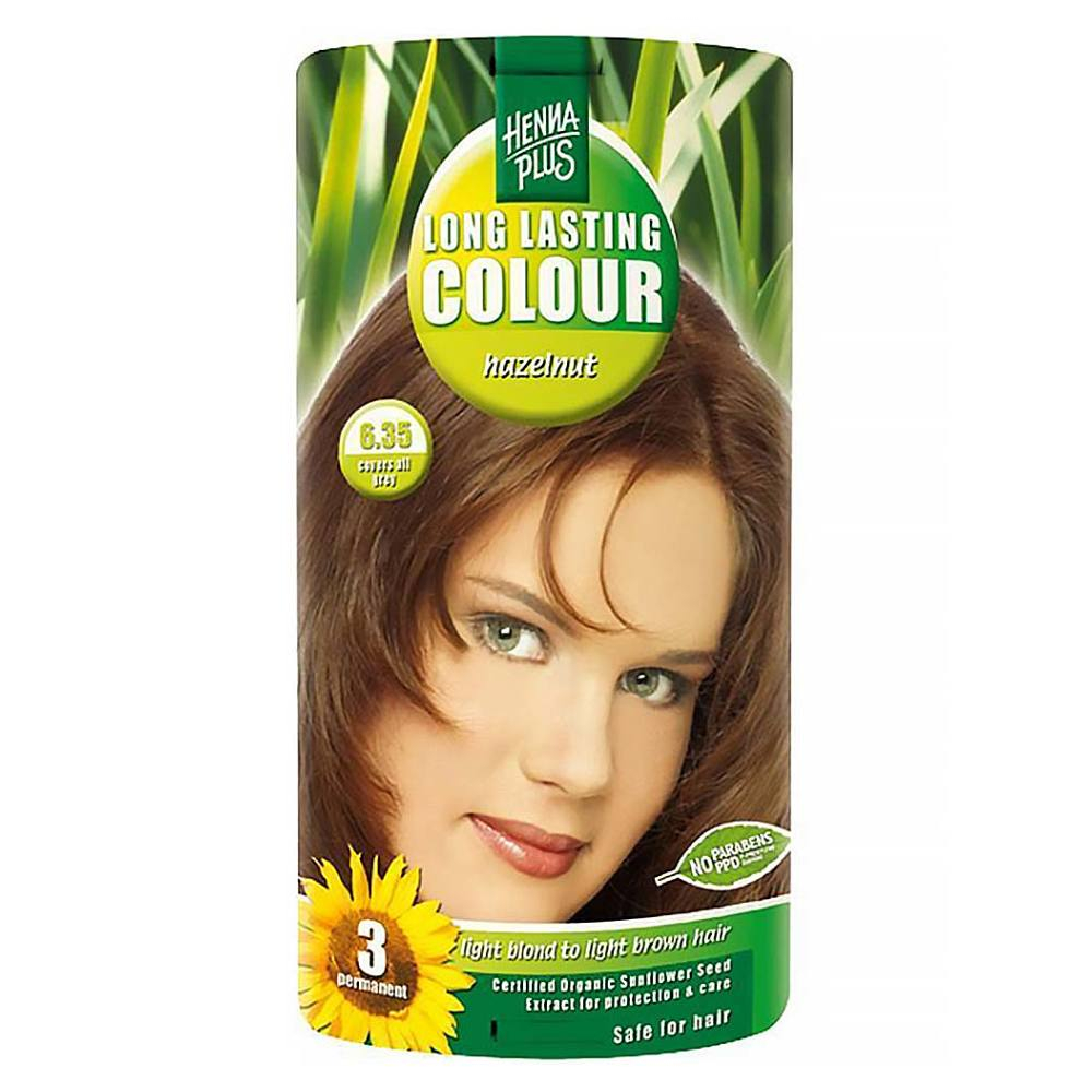 E-shop HENNA PLUS Přírodní barva na vlasy 6.35 Oříšková 100 ml