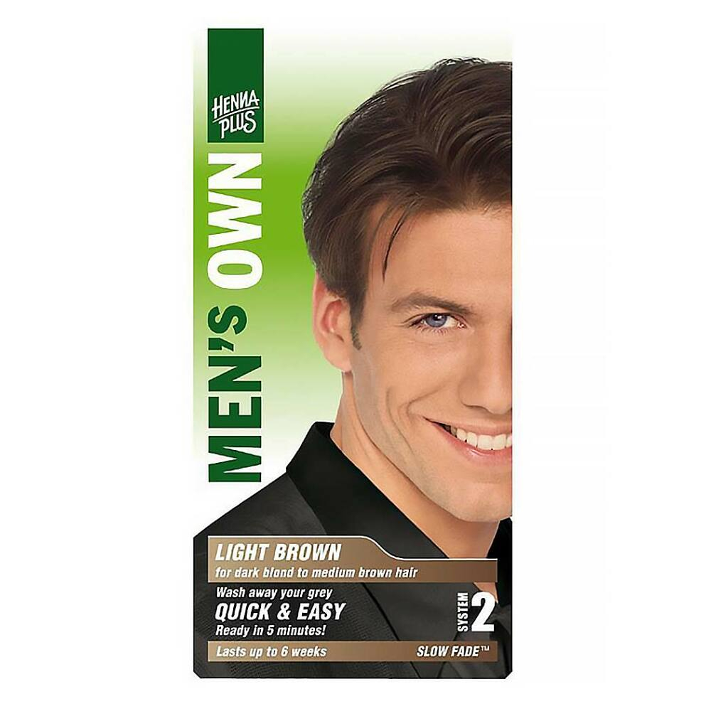 E-shop HENNA PLUS Přírodní barva na vlasy pro muže Světle hnědá 80 ml