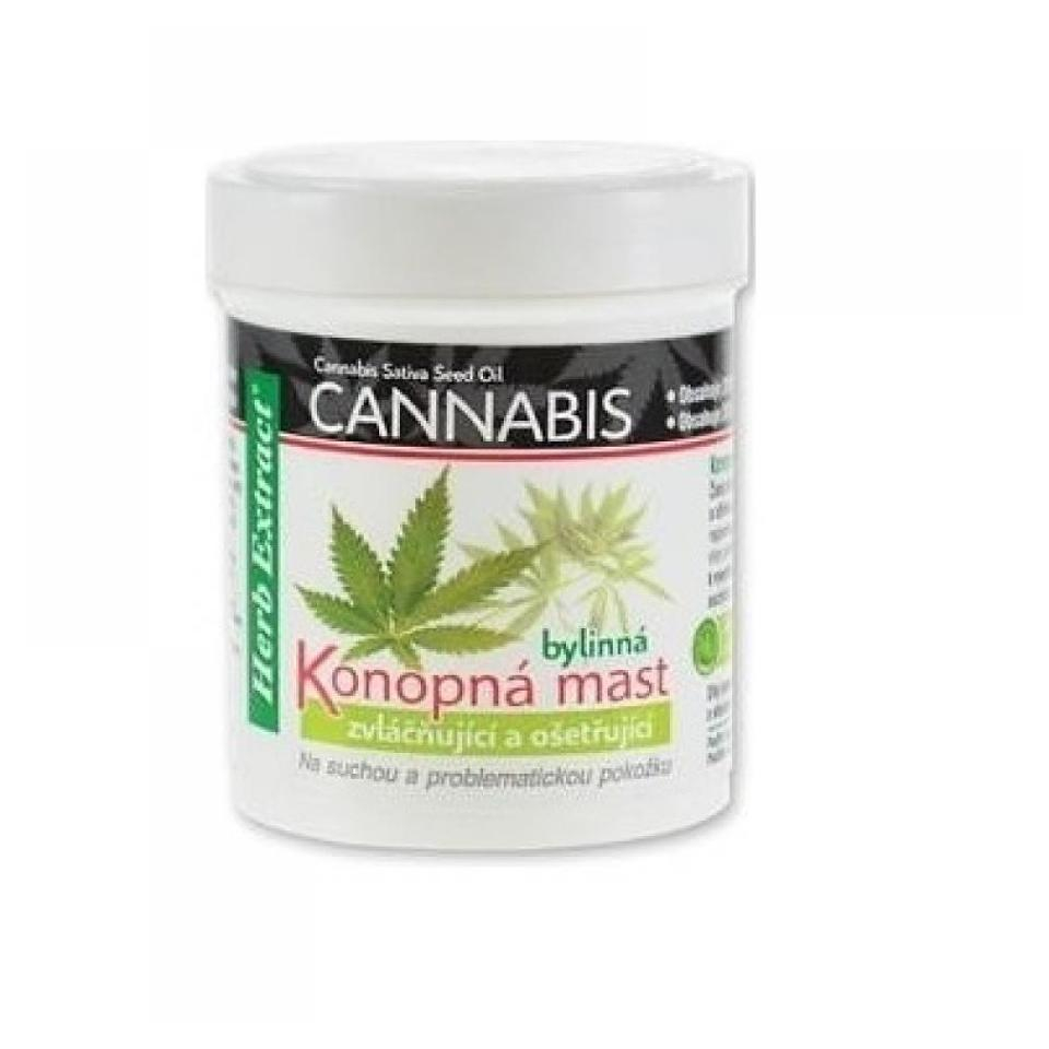 Levně HERB EXTRACT Cannabis Konopná mast 125 ml