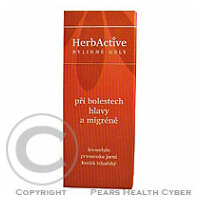 HERBACTIVE-gel - bolest hlavy + migréna 20 ml PAVES