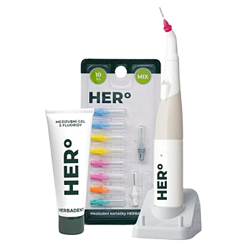 HERBADENT Hero elekctra elektrický mezizubní kartáček (Sonické zubní kartáčky)