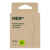 HERBADENT Hero Mezizubní kartáčky  M 12 kusů