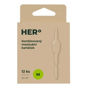 HERBADENT Hero Mezizubní kartáčky  M 12 kusů (Mezizubní kartáčky)