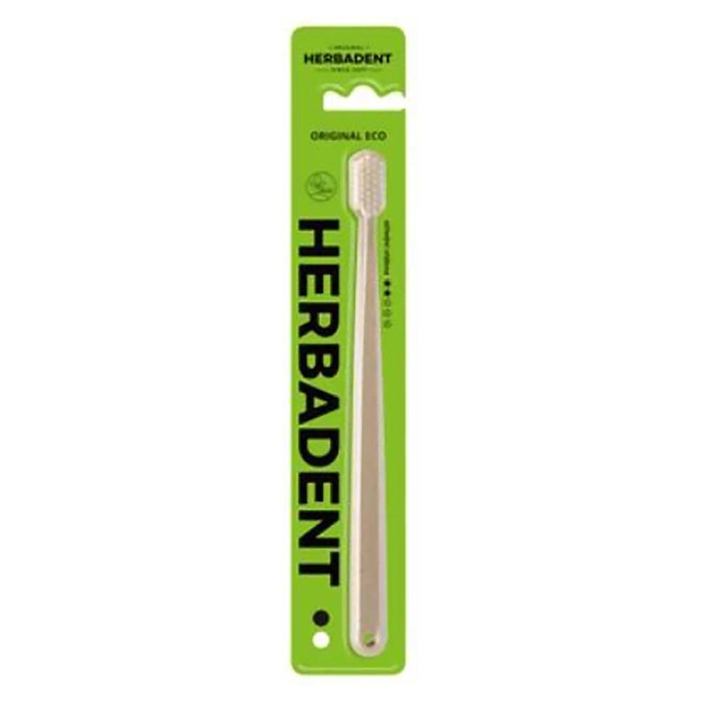 E-shop HERBADENT Original Eco Zubní kartáček Střední vlákna 1 ks