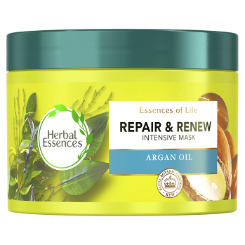 HERBAL ESSENCES Regenerační maska na vlasy Argan Oil 450 ml