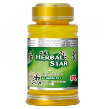 STARLIFE Herbal Star 60 tablet (Na energii, při únavě)