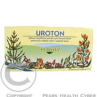 Herbata Uroton čaj 20x1.5 g nálevové sáčky močové cesty