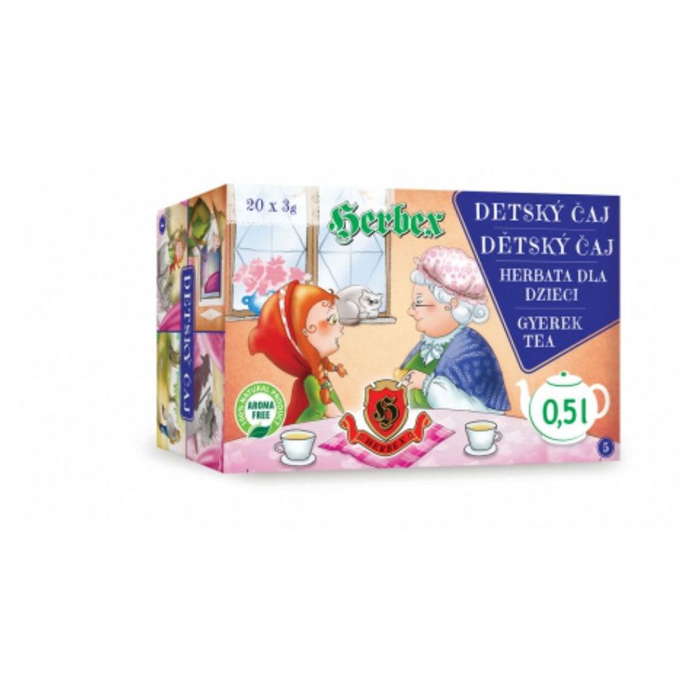 Levně HERBEX Dětský čaj pohádkový 20 sáčků