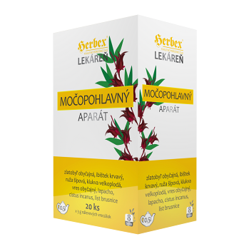 HERBEX Lékárna močopohlavní aparát bylinný čaj 20 sáčků