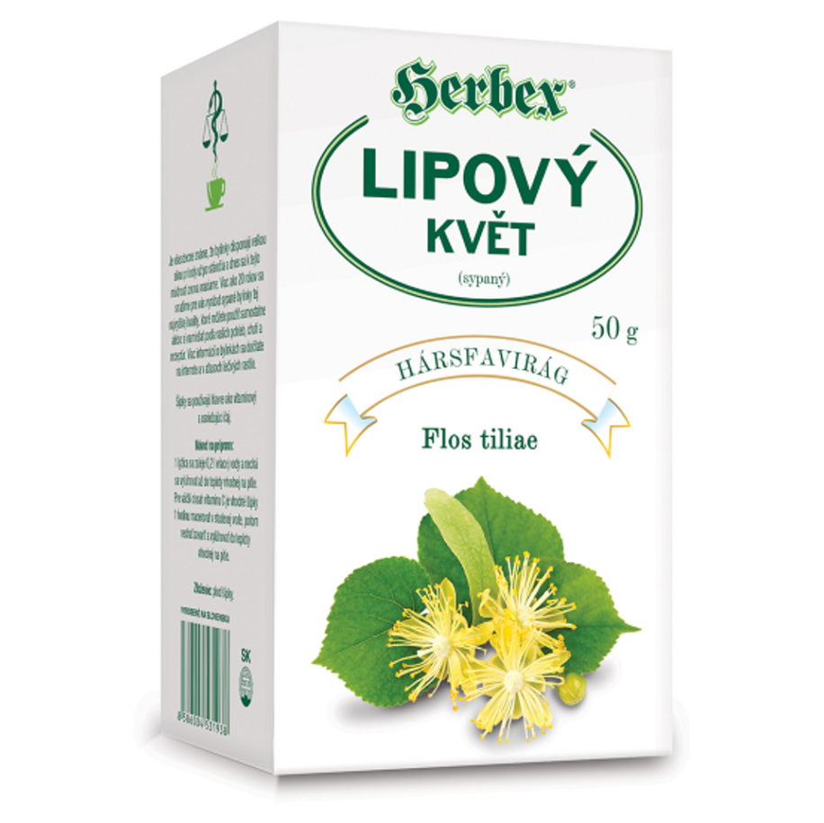 E-shop HERBEX Lipovy květ sypaný čaj 50 g