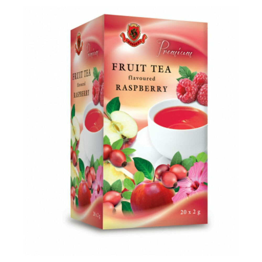 E-shop HERBEX Malina ovocný čaj 20 sáčků