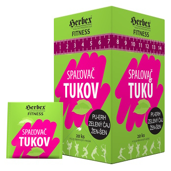 HERBEX Spalovač tuků	20 sáčků (Na podporu trávení a vylučování)