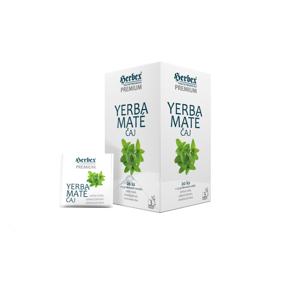 E-shop HERBEX Yerba maté čaj bylinný 20 sáčků
