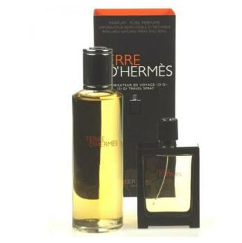 Hermes Terre D Hermes Parfum Parfem 125ml Parfém 30ml naplnitelný flakón + 125ml Parfém náplň  (Parfémované vody)