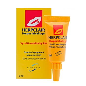 HERPCLAIR Herpes labialis gel 5 ml