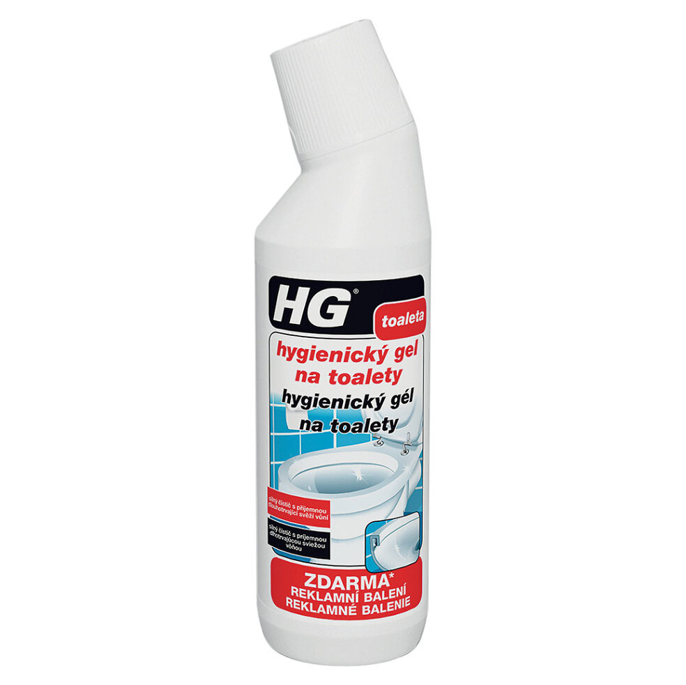 Levně HG Hygienický gel na toalety 500 ml