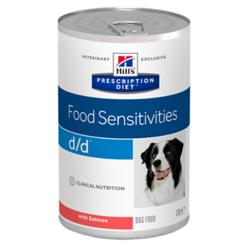 HILL'S Prescription Diet™ d/d™ Canine Salmon konzerva 370 g