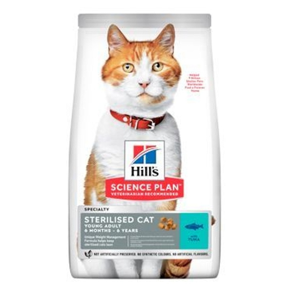 E-shop HILL'S Fel. Dry SP Adult Young Steril. Cat Tuna 1,5kg