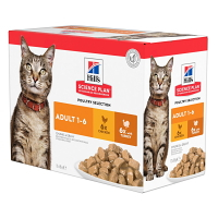 HILL'S Science Plan Feline kapsičky pro dospělé kočky 12 x 85 g